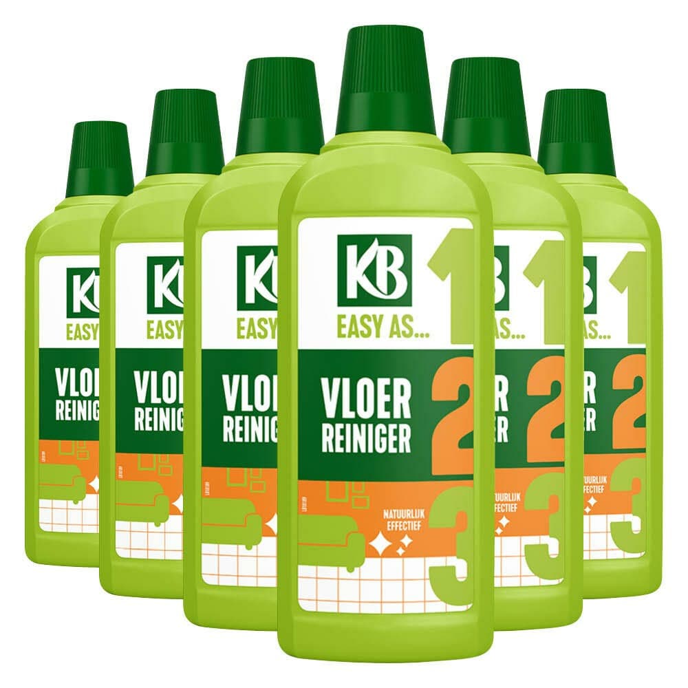 6x KB Easy Vloerreiniger Concentraat 750 ml