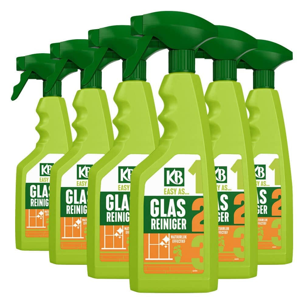 6x KB Easy Glasreiniger Spray 500 ml