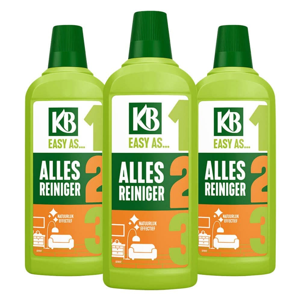 3x KB Easy Allesreiniger Concentraat 750 ml