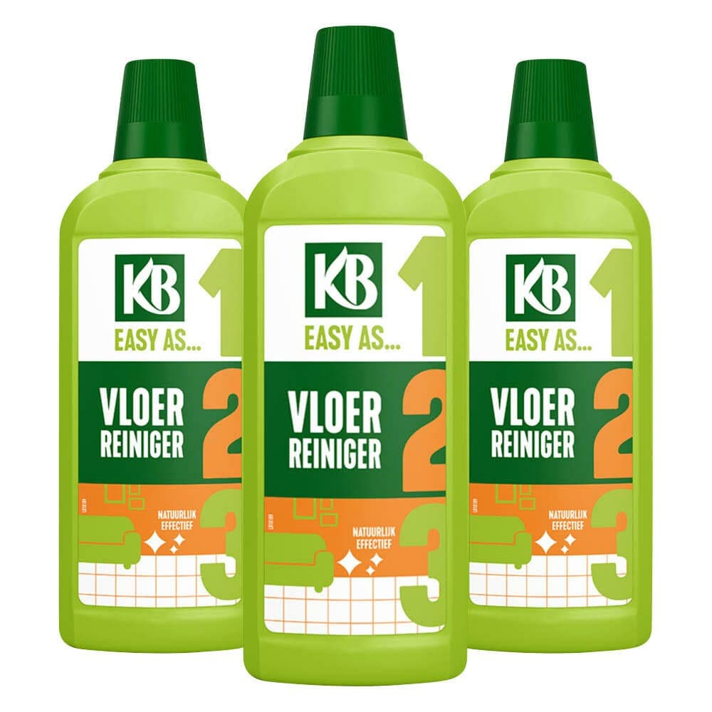 3x KB Easy Vloerreiniger Concentraat 750 ml