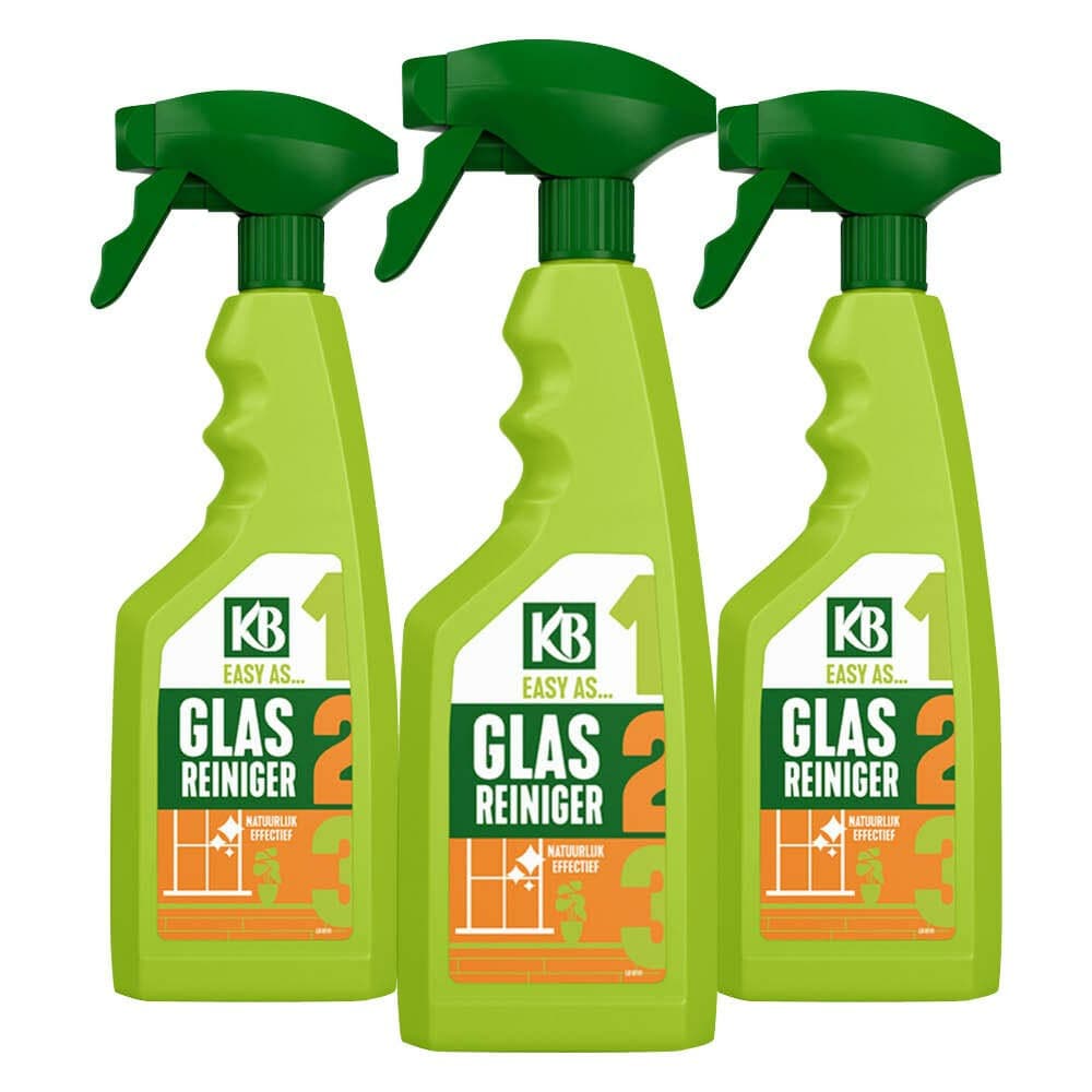 3x KB Easy Glasreiniger Spray 500 ml