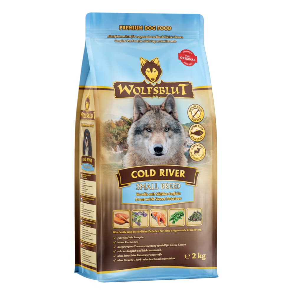 Wolfsblut Hondenvoer Adult Cold River Small Breed 2 kg