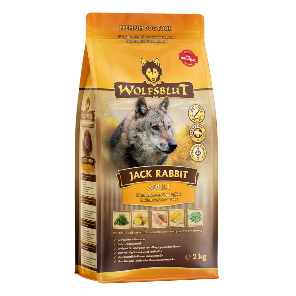 Wolfsblut Hondenvoer Adult Jack Rabbit 2 kg