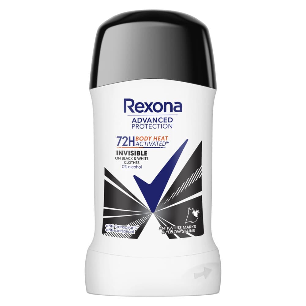 2+1 gratis: Rexona Deodorant Stick Invisible 50 ml