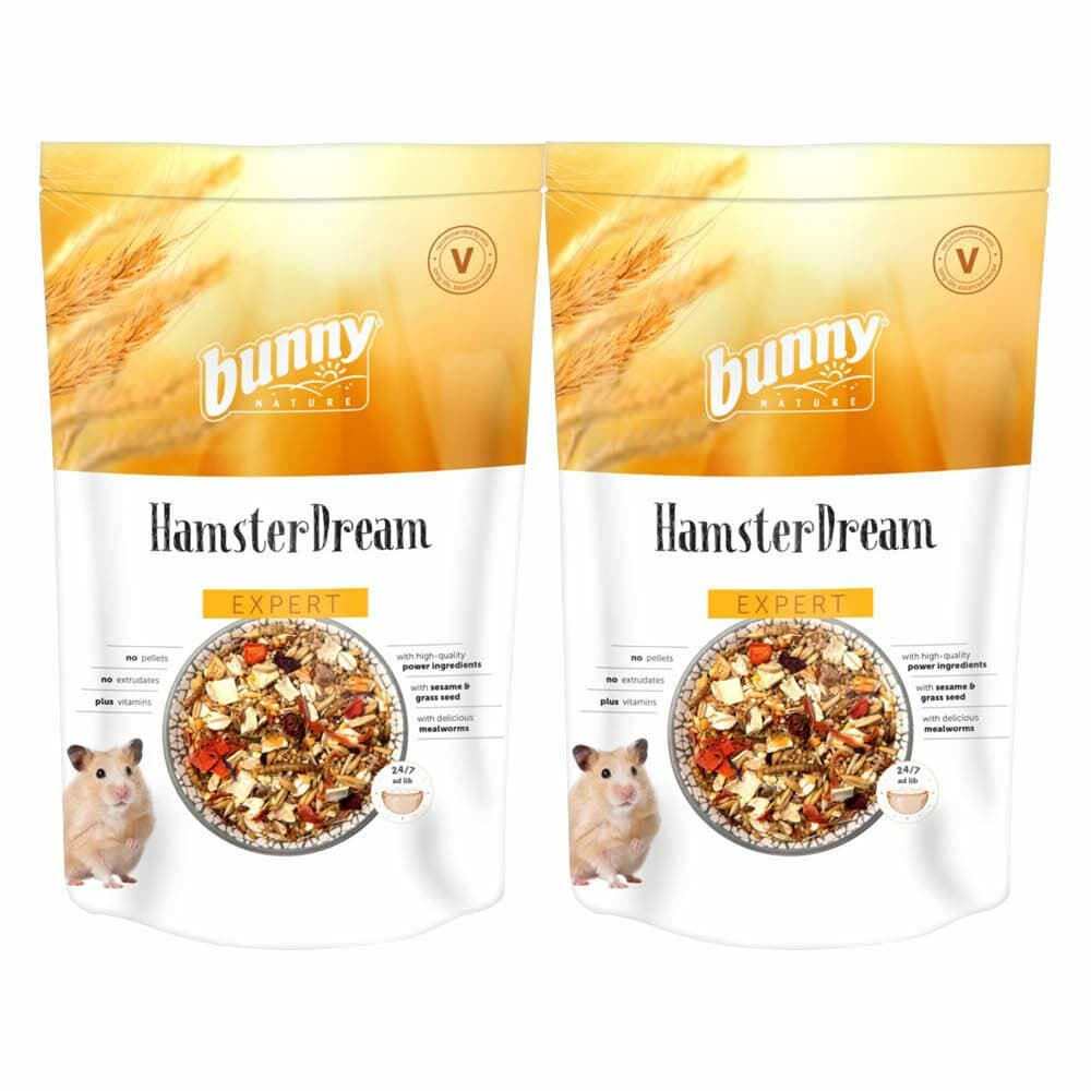 2x Bunny Nature Hamsterdroom Expert 500 gr