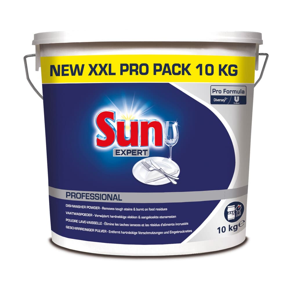 Sun Professional Vaatwaspoeder Korte Wascyclus Normaal Pro Formula 10 kg