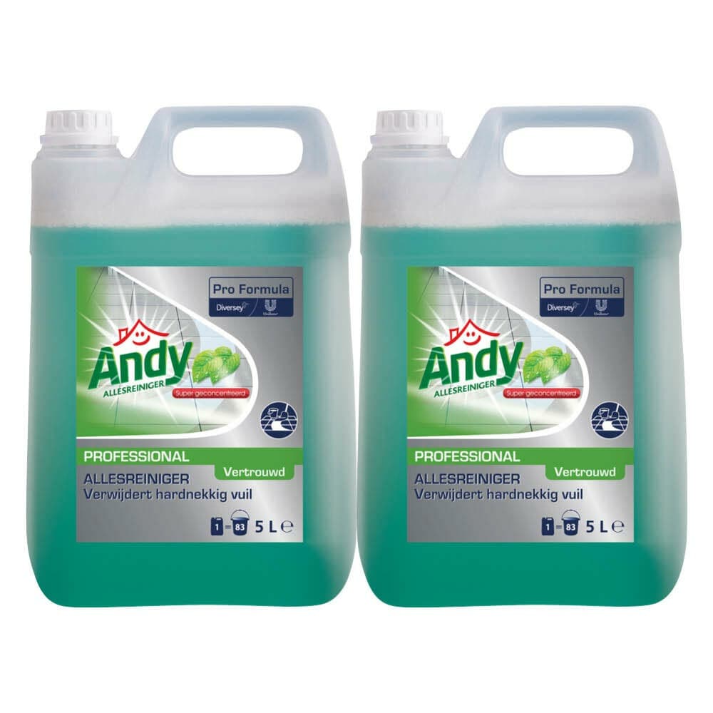 2x Andy Professional Allesreiniger Vertrouwd Pro Formula 5 liter
