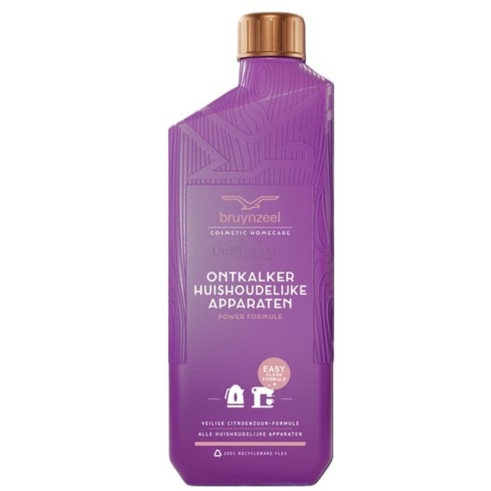 6x Bruynzeel CH Ontkalker Huishoudelijke Apparaten Power Formule Citroen 1 liter