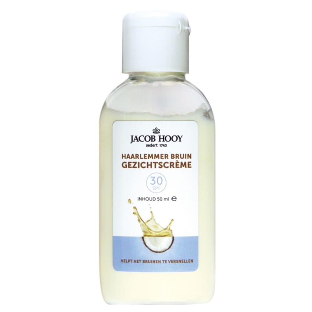 Jacob Hooy Haarlemmerbruin Gezichtscrème SPF 30 50 ml