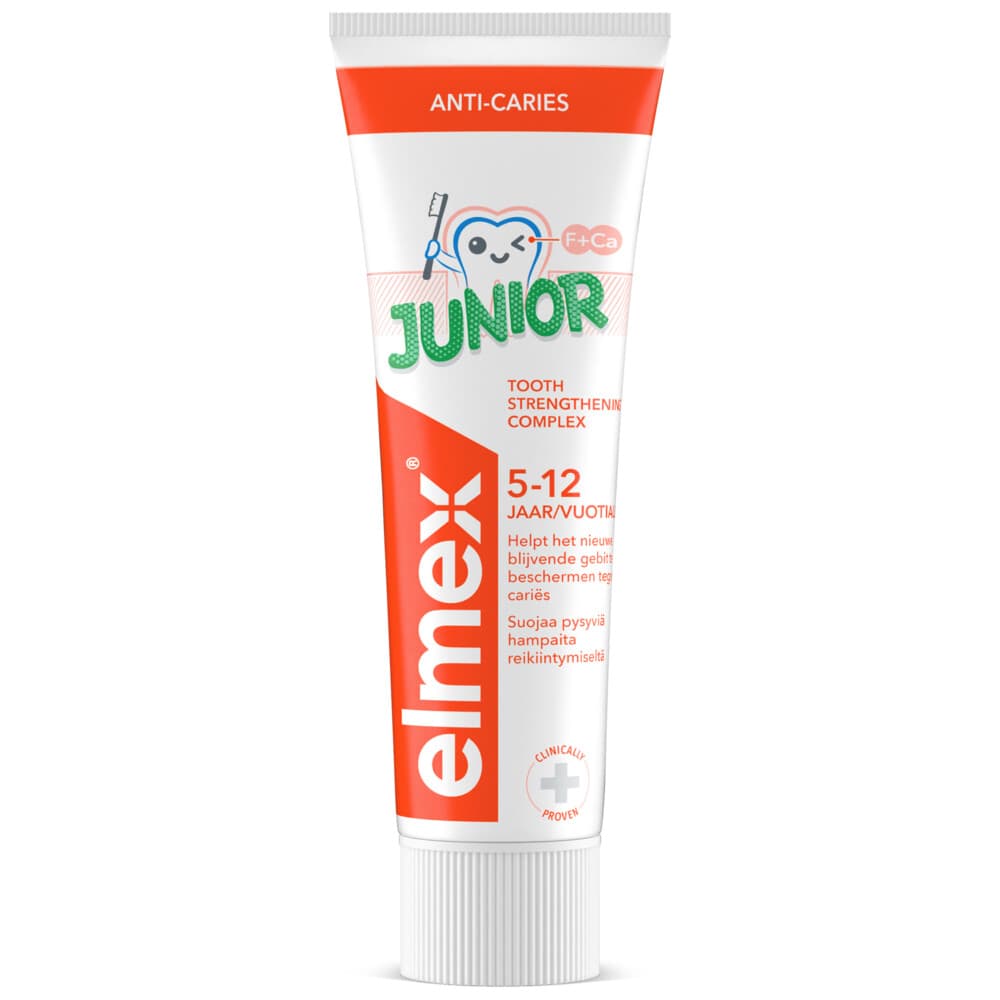 Elmex Gel-Tandpasta Junior (5-12 Jaar) 75 ml