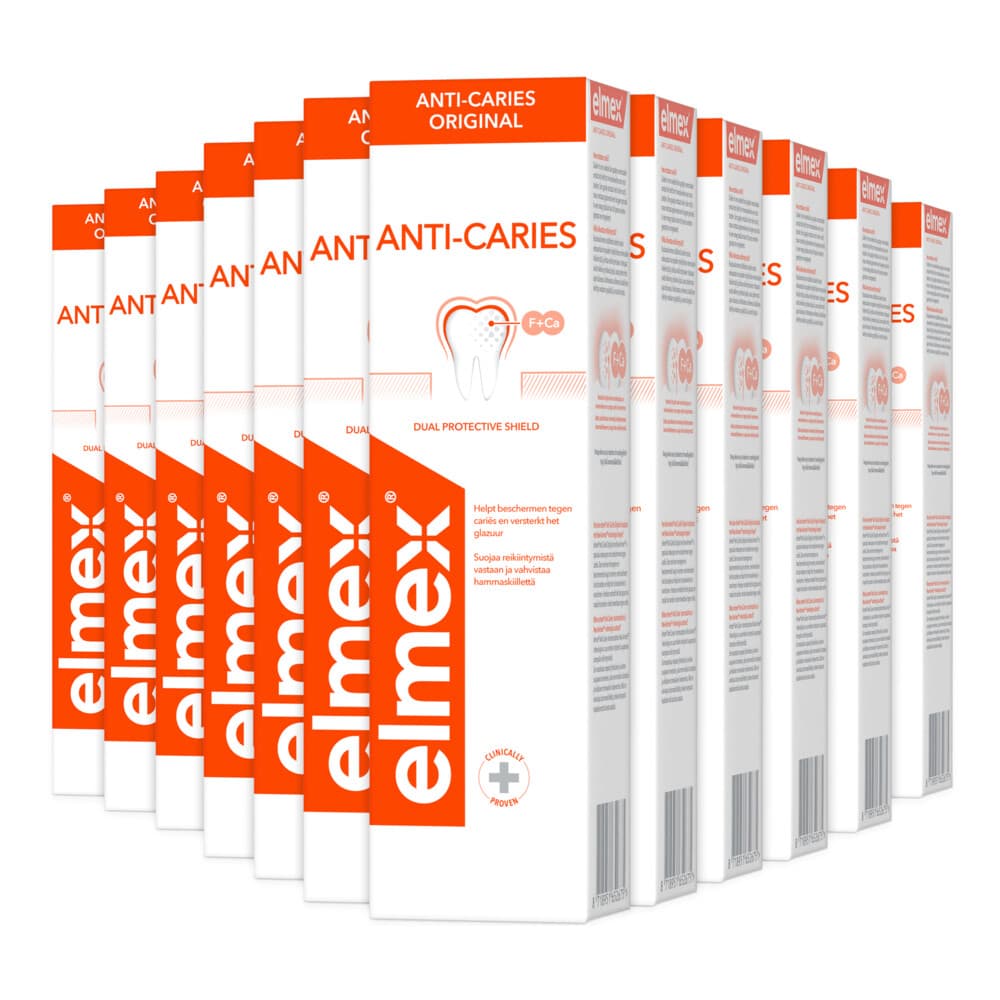 12x Elmex Tandpasta Anti-Cariës Original 75 ml