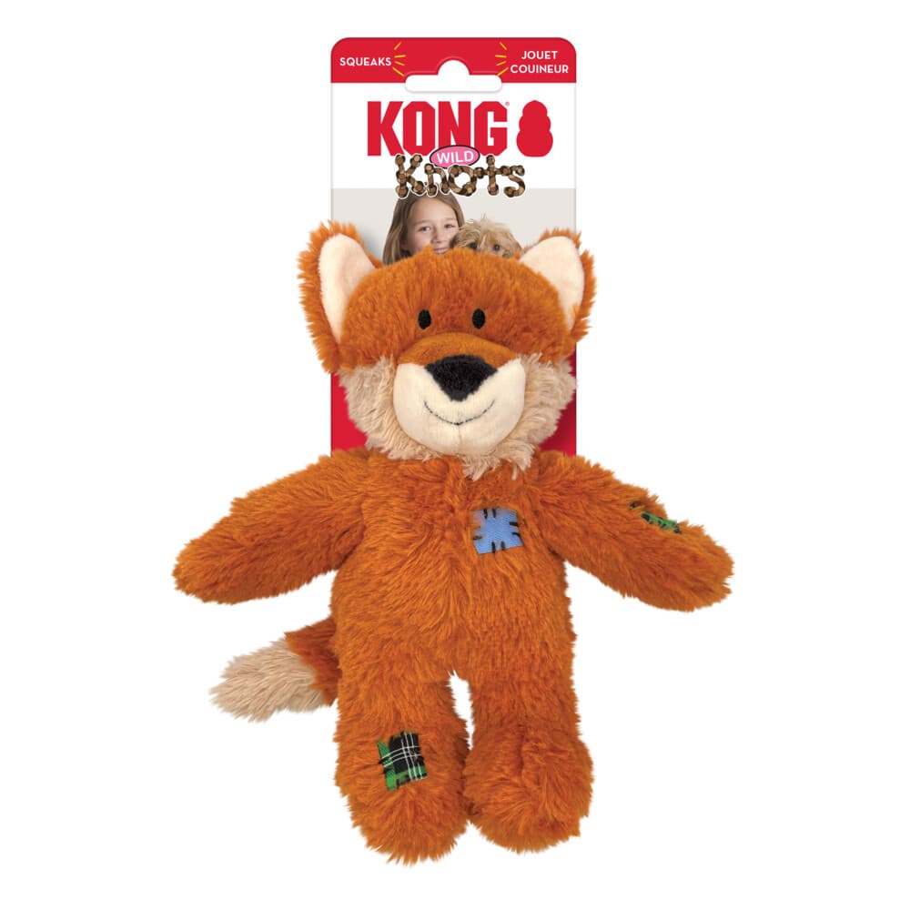 2e halve prijs: Kong Wild Knots Vos S - M