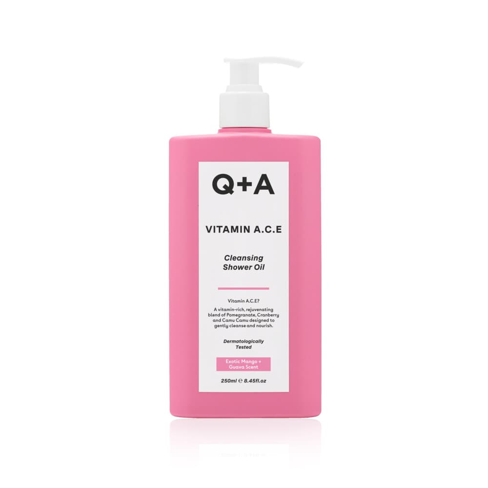 3x Q+A Vitamin A.C.E. Shower Oil 250 ml
