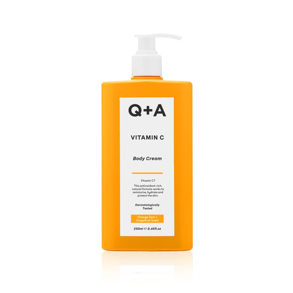 2e halve prijs: Q+A Vitamin C Body Cream 250 ml
