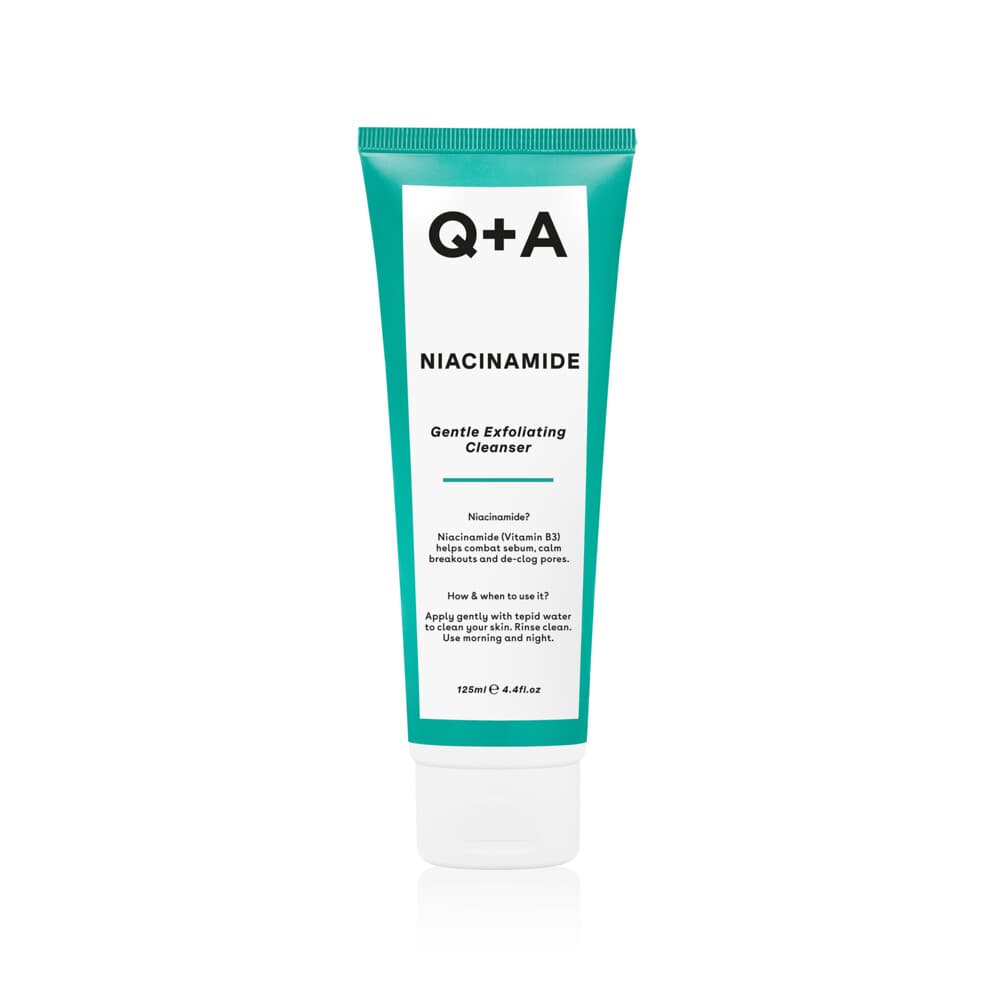 3x Q+A Niacinamide Exfoliating Cleanser 125 ml