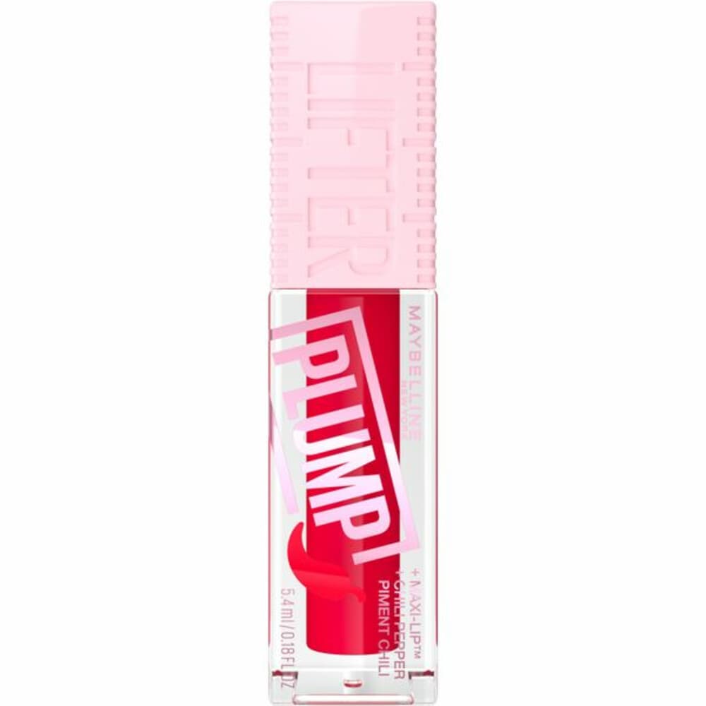 1+1 gratis: Maybelline Lifter Plump Lipgloss 004 Red Flag 5,4 ml