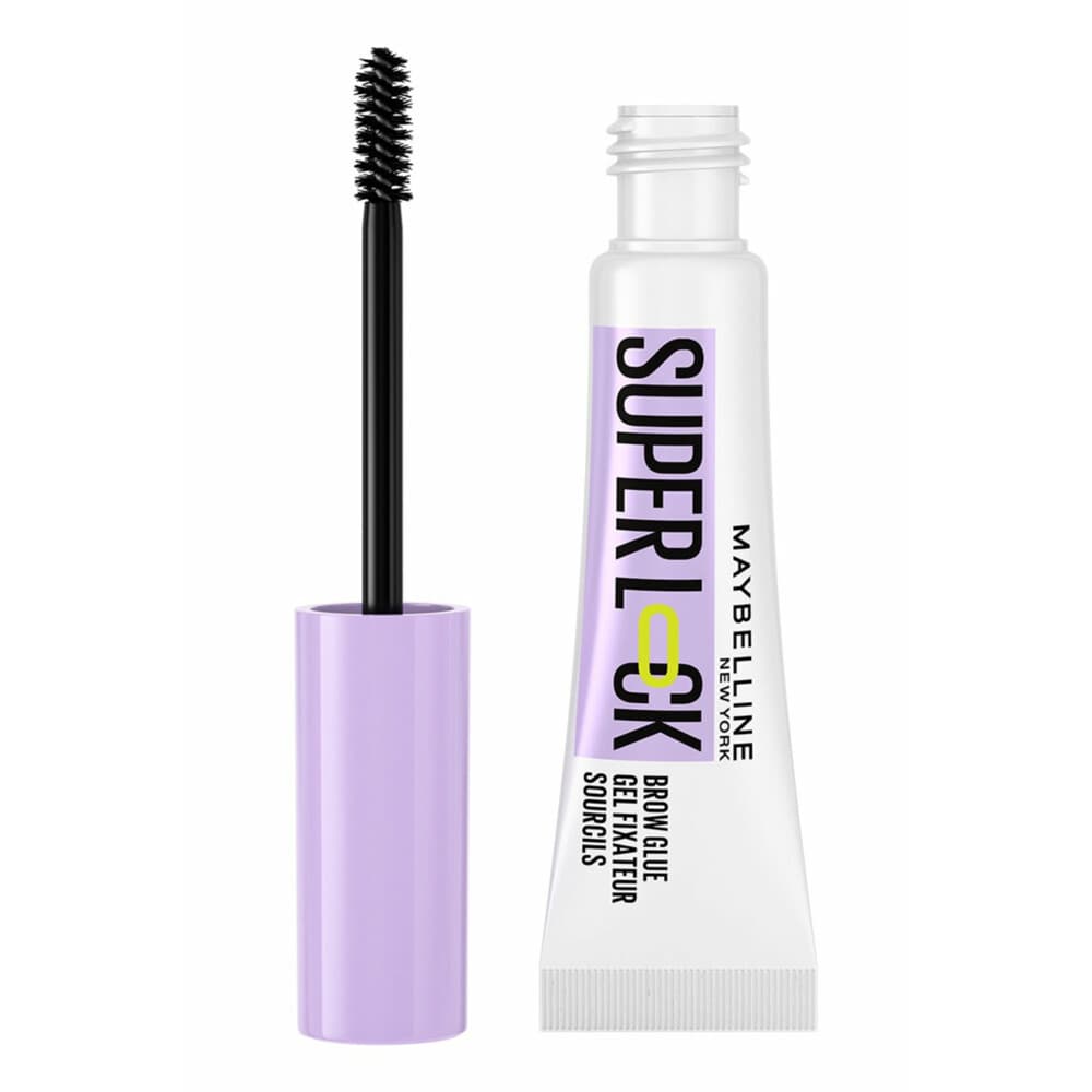 1+1 gratis: Maybelline Super Lock Brow Glue Wenkbrauwgel Clear 8 gr