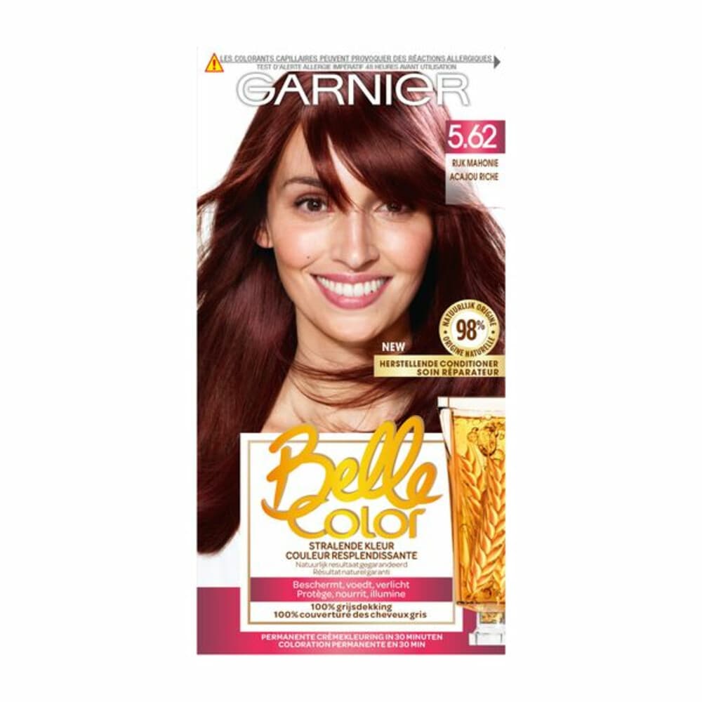 2x Garnier Belle Color Permanente Crèmekleuring 63 Goudblond
