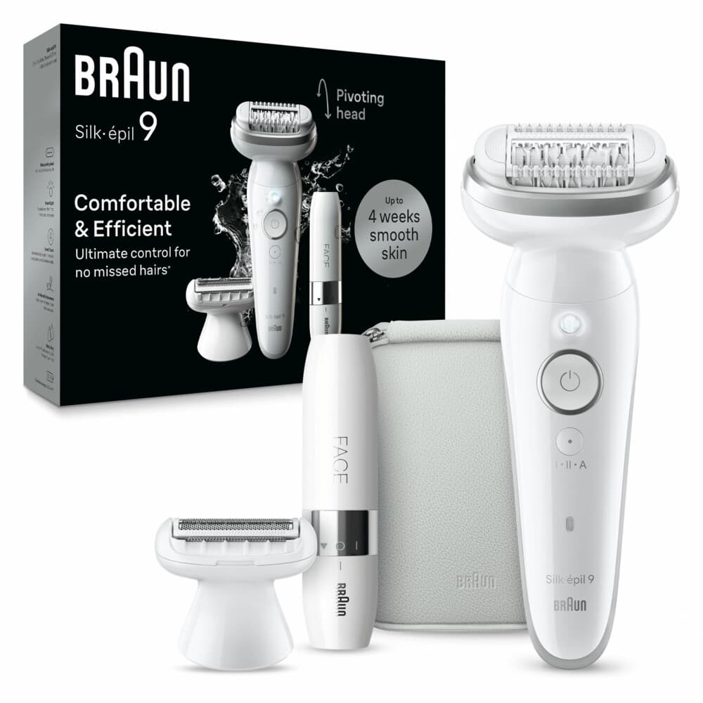 Braun Epilator Silk-épil 9 9-041 Wit/Zilver