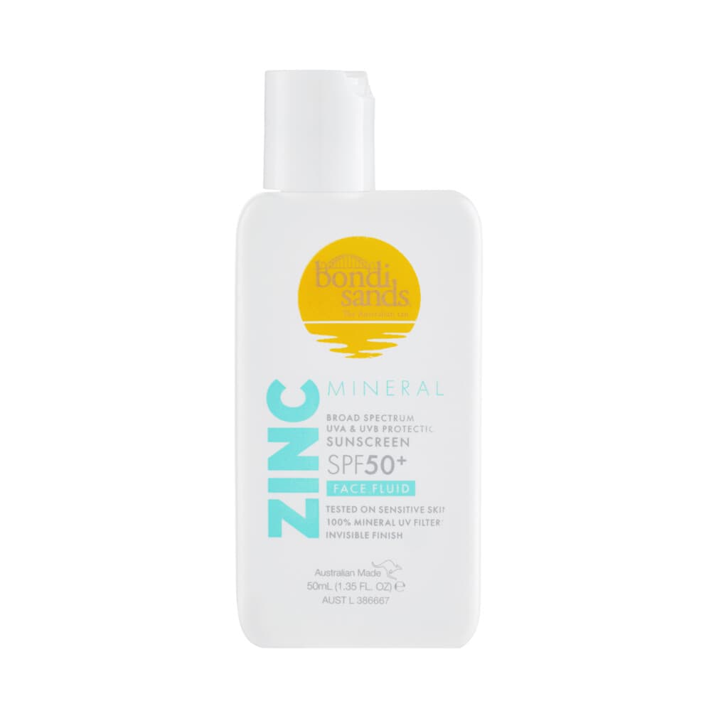 Bondi Sands Zinc Mineral Sunscreen Face Fluid SPF 50+ 50 ml