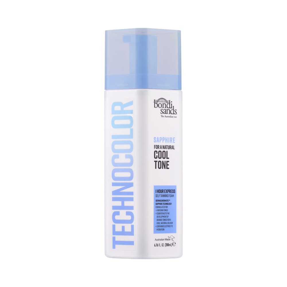 Bondi Sands Technocolor Self Tanning Foam 1 Hour Express Sapphire 200 ml
