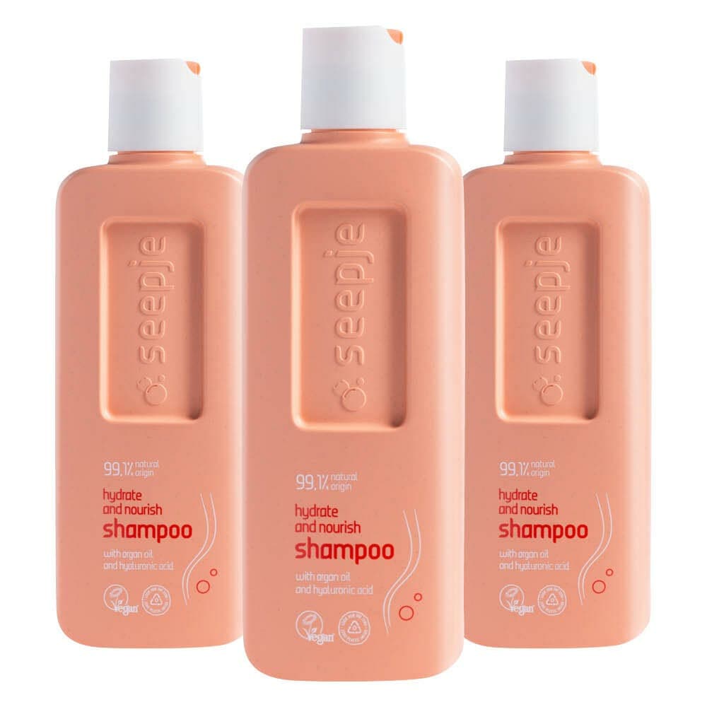 3x Seepje Hydrate&Nourish Shampoo 300 ml