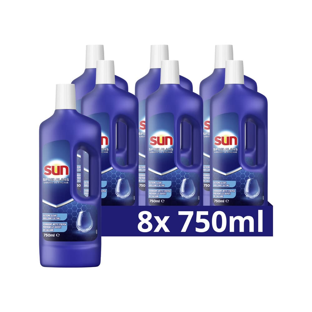 8x Sun Spoelglans Normaal 750 ml