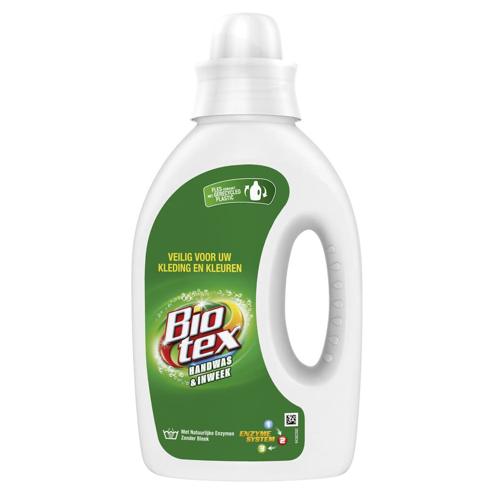 2+1 gratis: Biotex Vloeibaar Wasmiddel Handwas&Inweek 1 liter