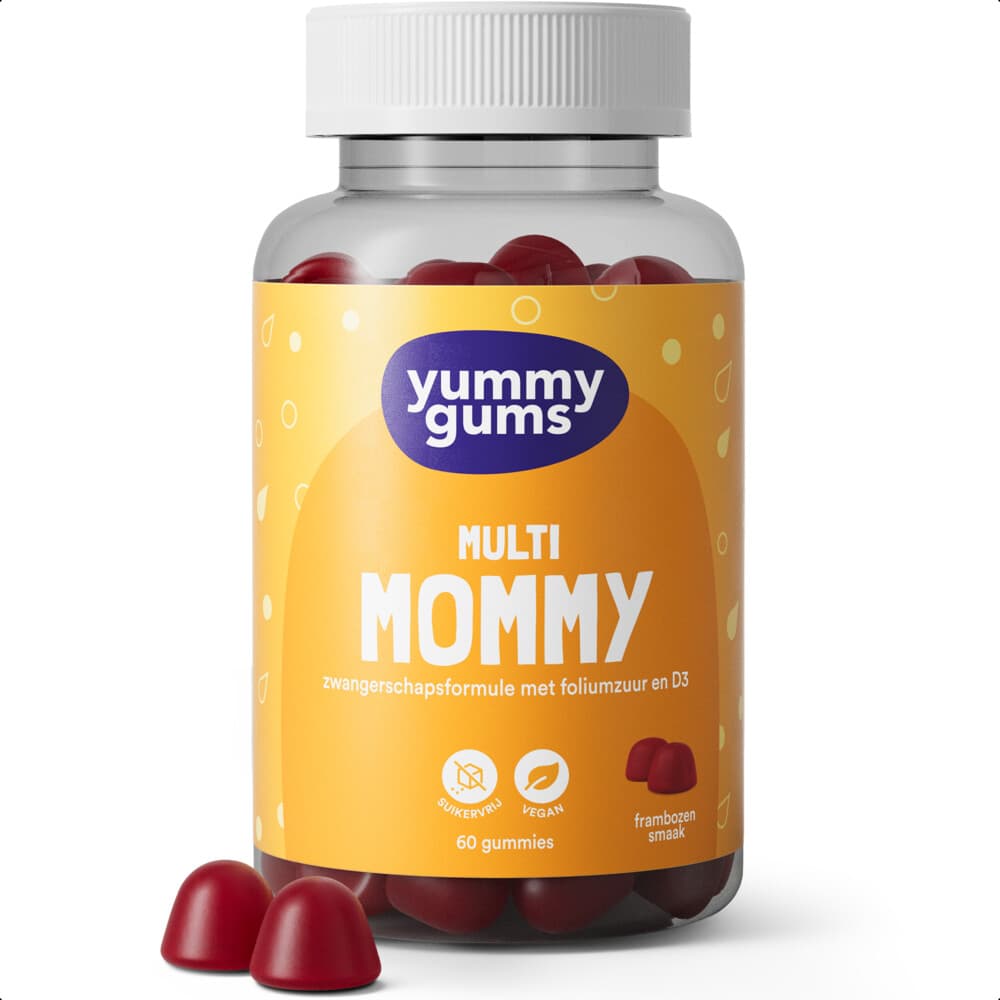 Gratis Verzending: Yummygums Multi Mommy 60 gummies