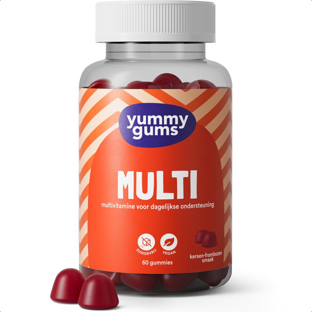 Gratis Verzending: Yummygums Multi 60 gummies