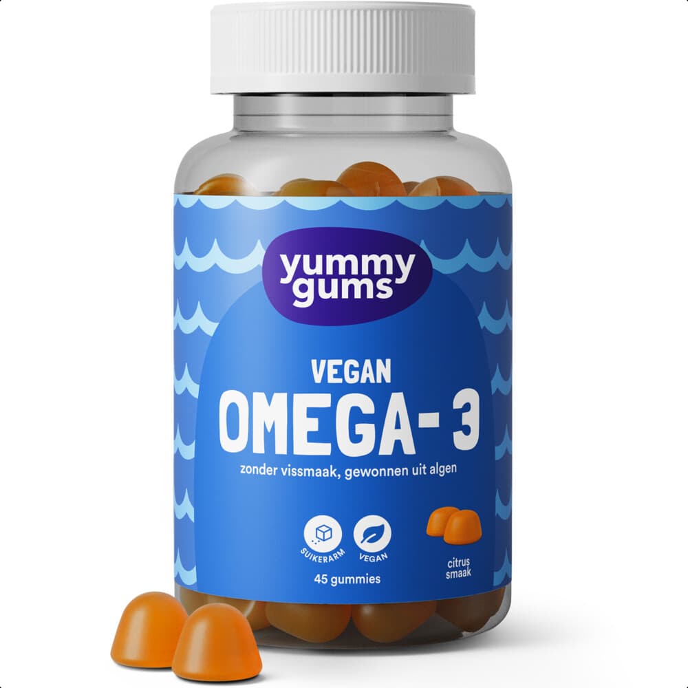 Gratis Verzending: Yummygums Vegan Omega-3 45 gummies