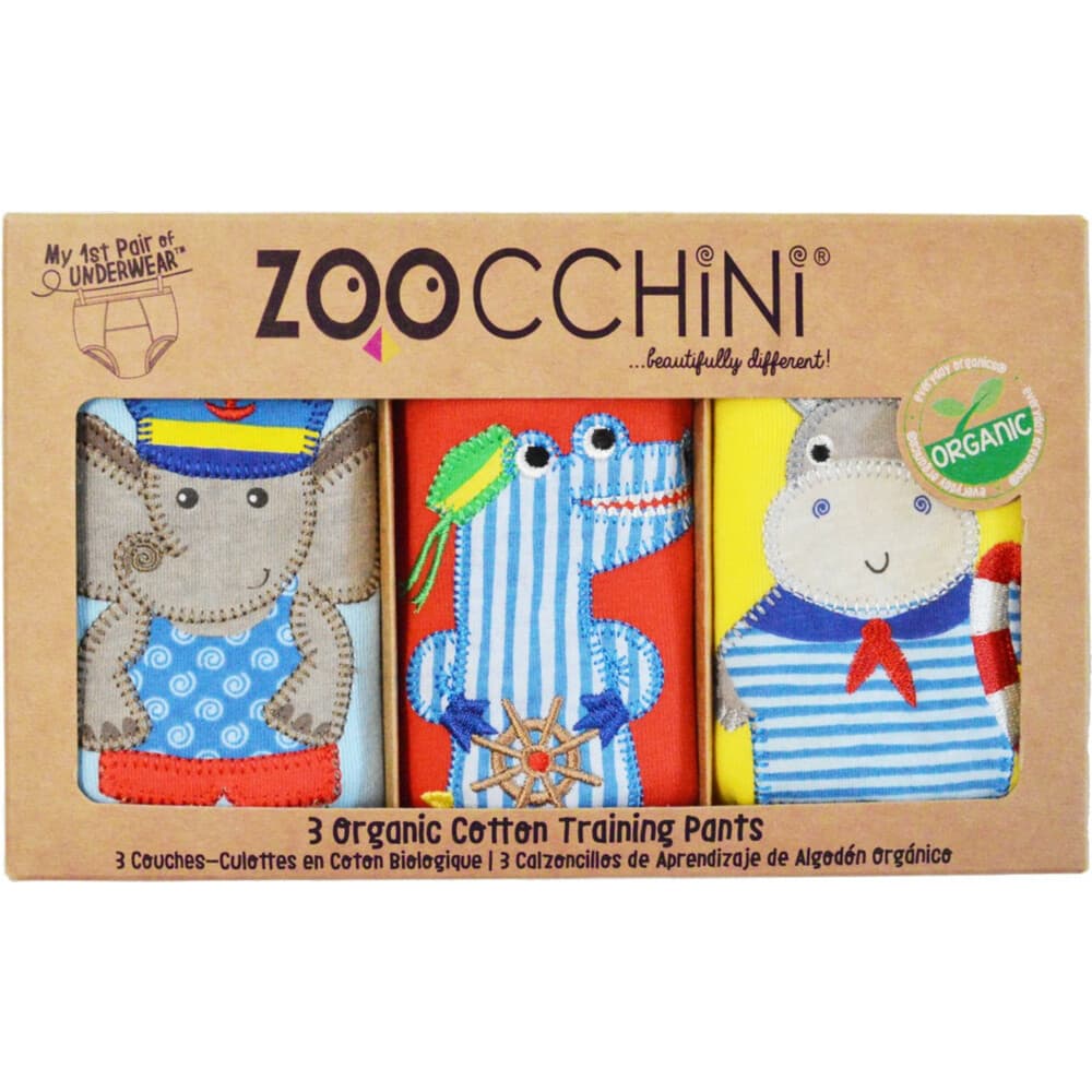 Zoocchini Oefenbroekje 2-3 jaar Maritime Mates 3 stuks