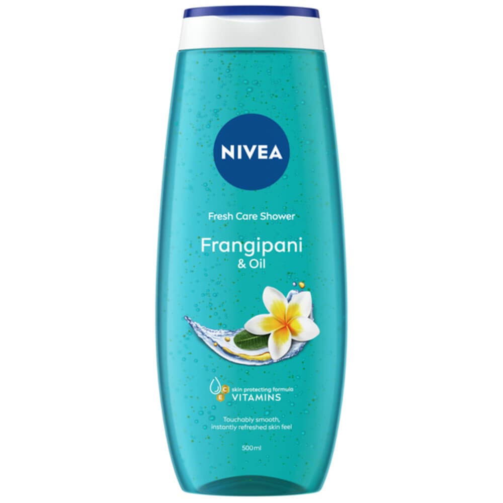 1+1 gratis: NIVEA Douchegel Frangipani&Oil 500 ml