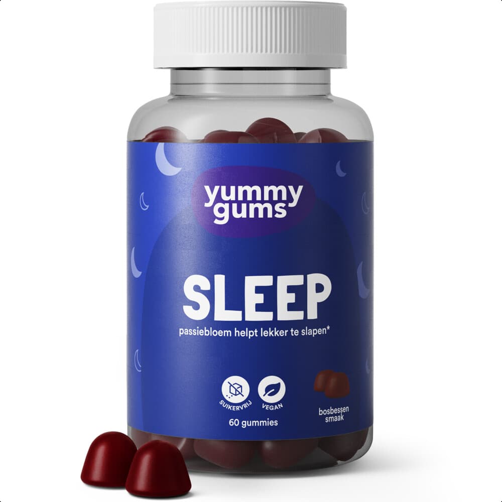 Gratis Verzending: Yummygums Sleep 60 gummies