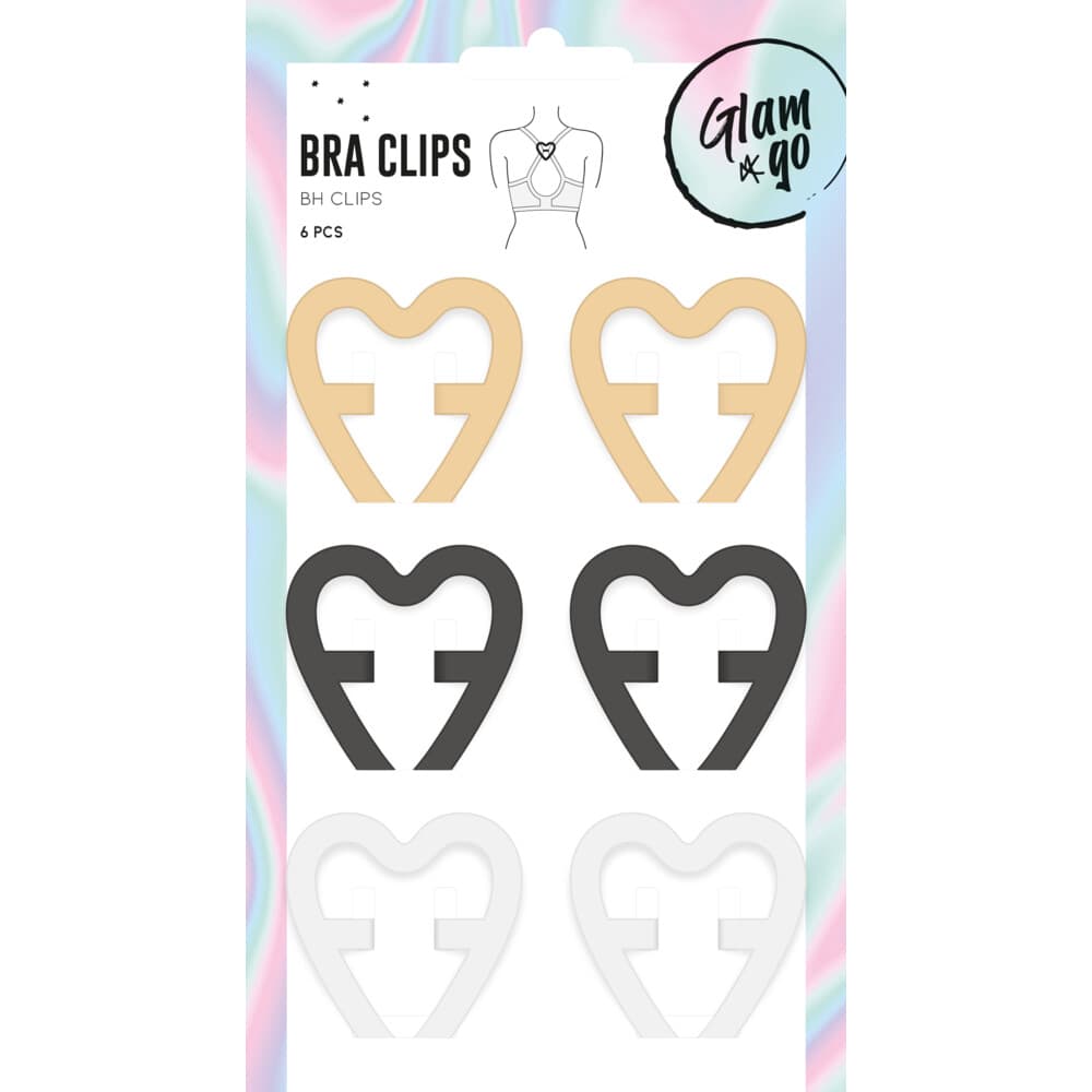 Glam&Go BH Clips 6 stuks
