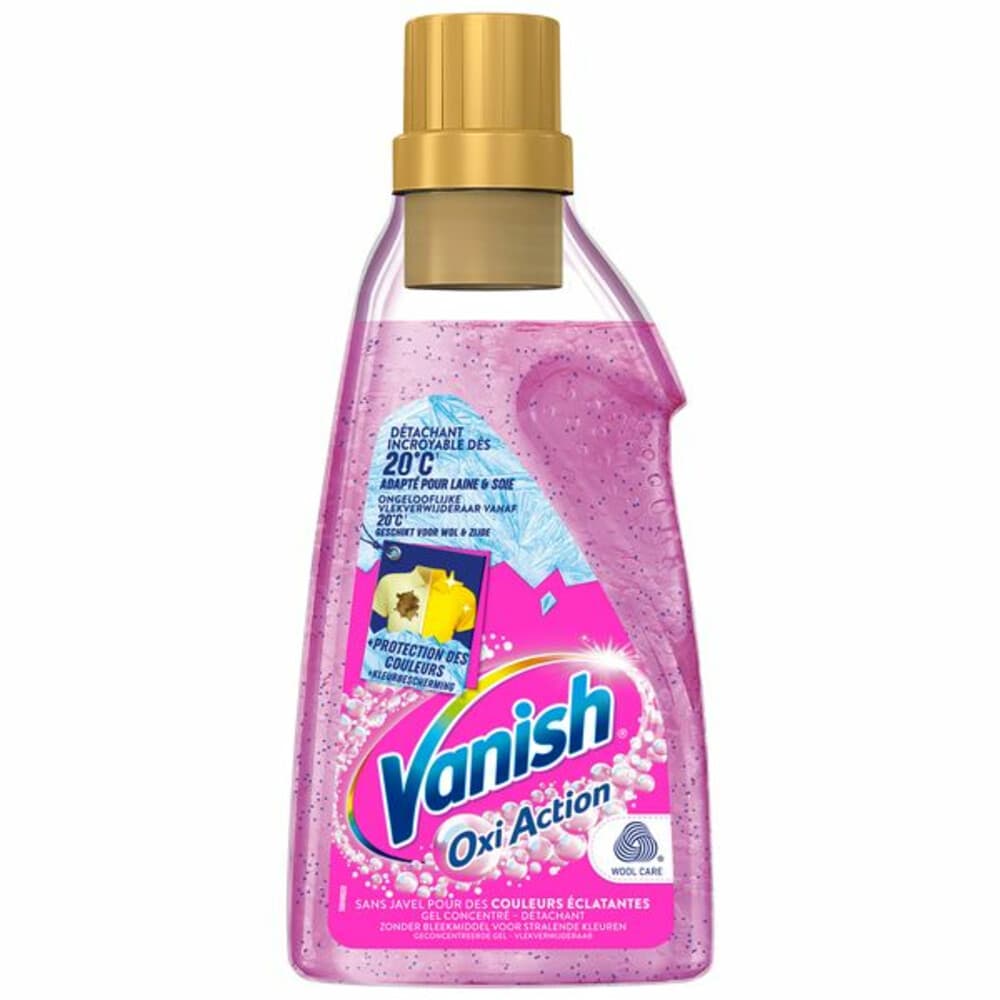2e halve prijs: Vanish Oxi Action Wasbooster Gel 750 ml