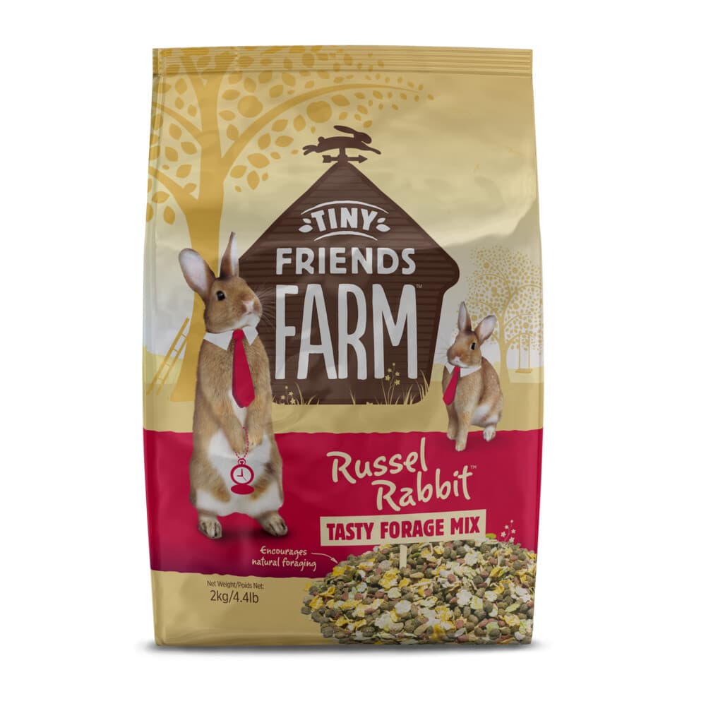 Tiny Friends Farm Russel Rabbit Tasty Forage Mix 2 kg