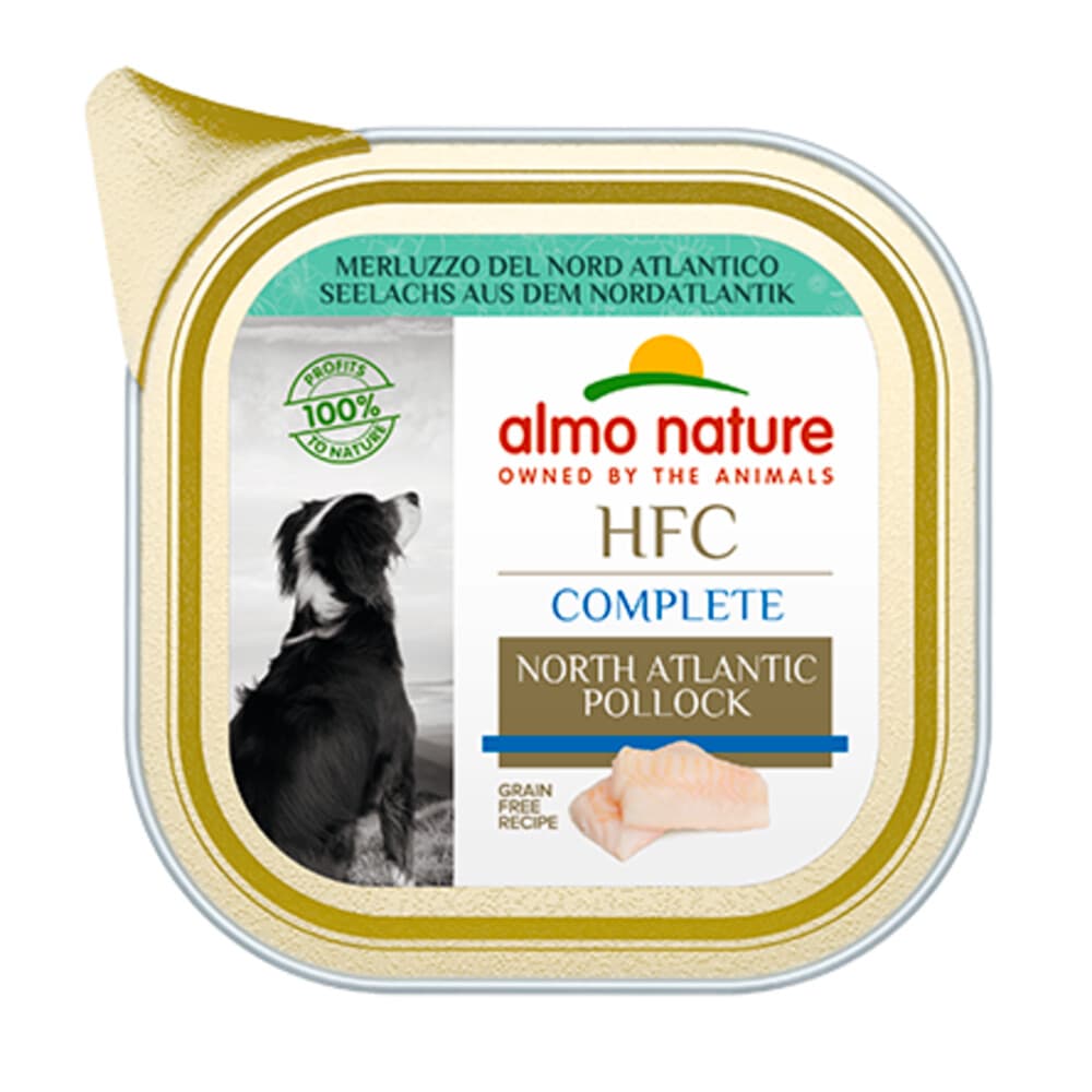 Almo Nature HFC Alu Hondenvoer Nat Blikje Pollachius 85 gr