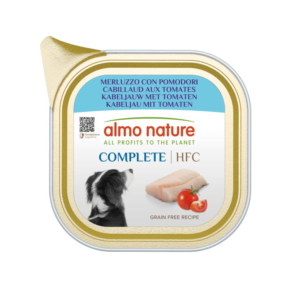 Almo Nature HFC Alu Hondenvoer Nat Blik Kabeljauw&Zalm 150 gr