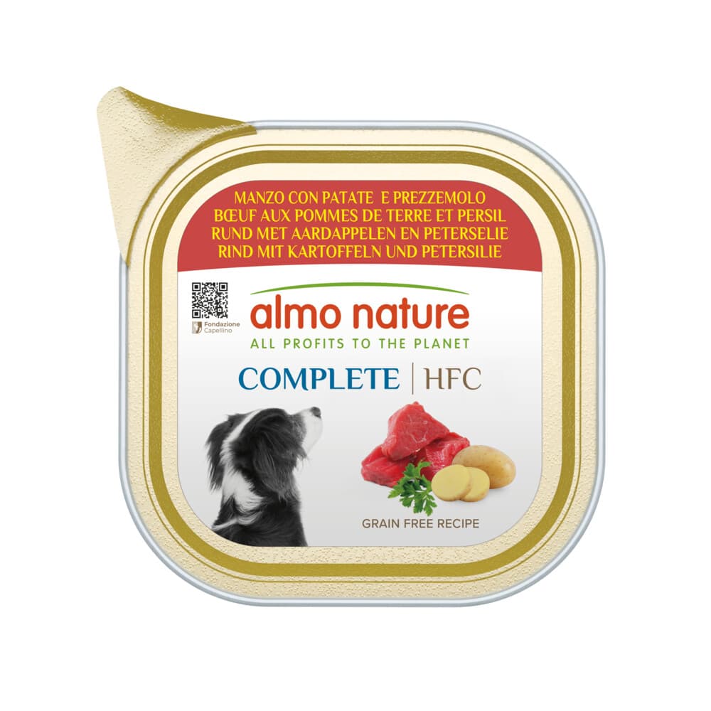 Almo Nature HFC Alu Hondenvoer Nat Blik Rund&Aardappel 150 gr