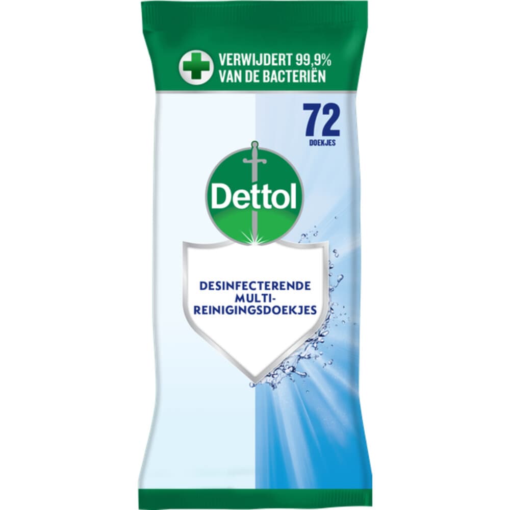Dettol Desinfecterende Reinigingsdoekjes Cleanser 72 stuks