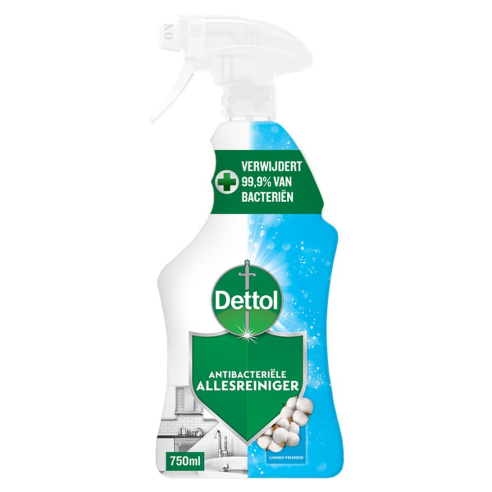 Dettol Antibacteriële Allesreiniger Spray Linnen Frisheid 750 ml