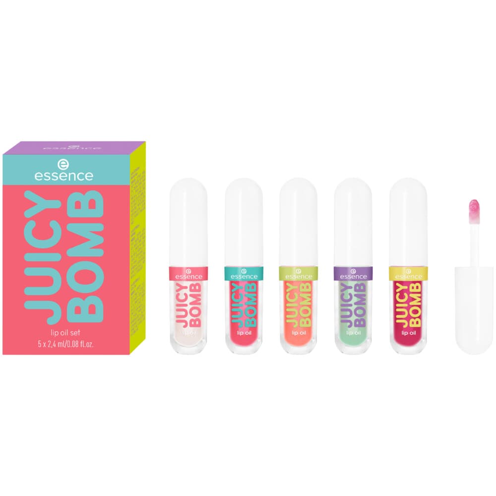 essence Juicy Bomb Lip Iil Set 01 Glossy days ahead!