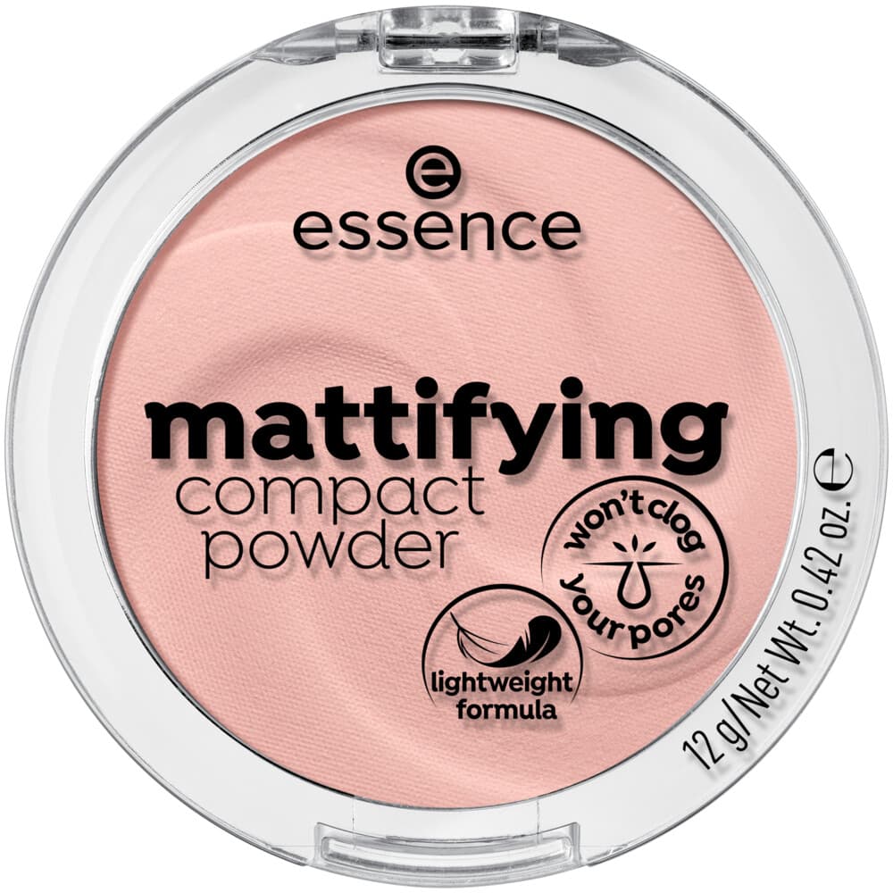 essence Mattifying Compact Powder 10 Light Beige 13 gr