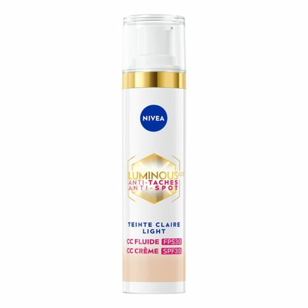 1+1 gratis: NIVEA Luminous630 CC Cream SPF 30 Light 40 ml