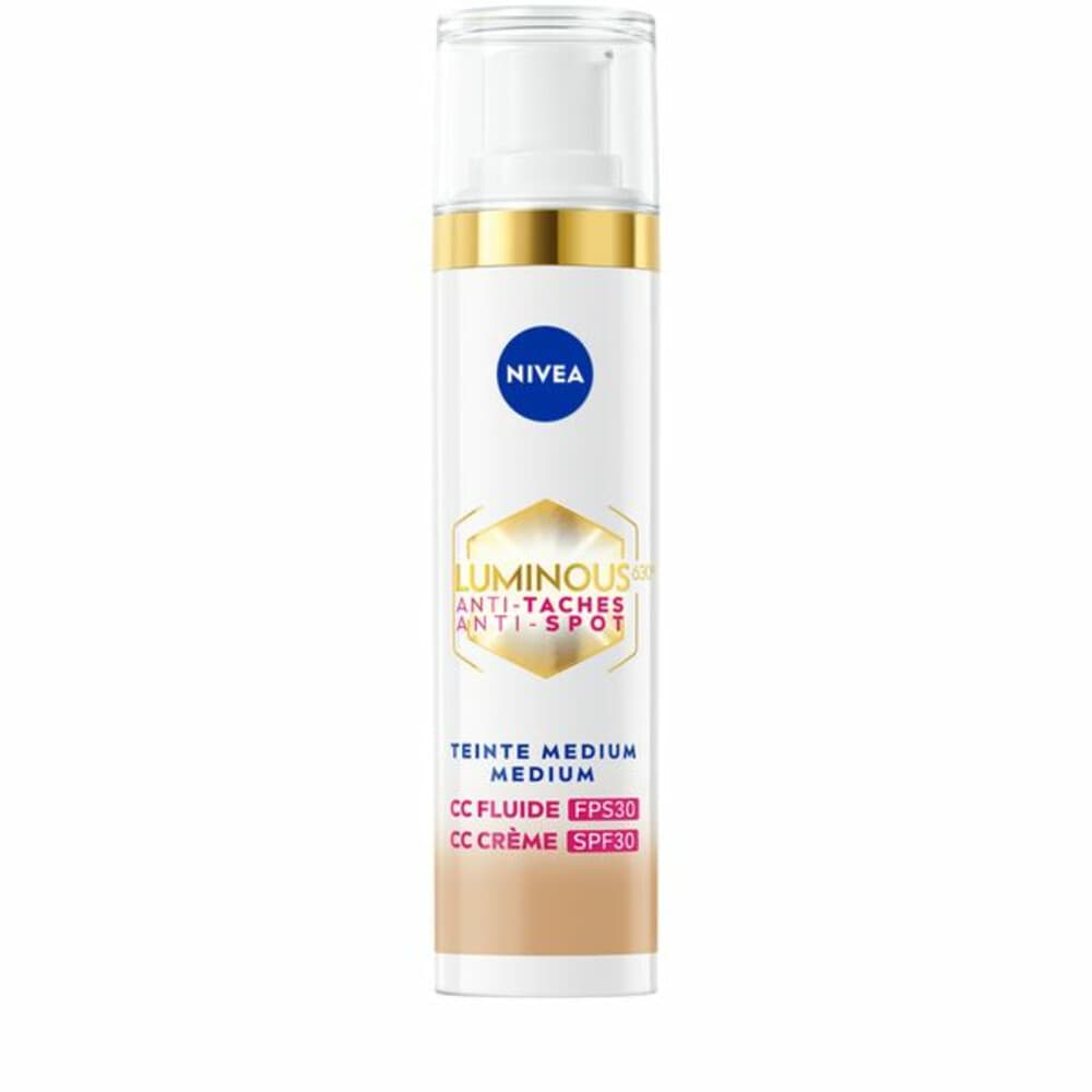 1+1 gratis: NIVEA Luminous630 CC Cream SPF 30 Medium 40 ml