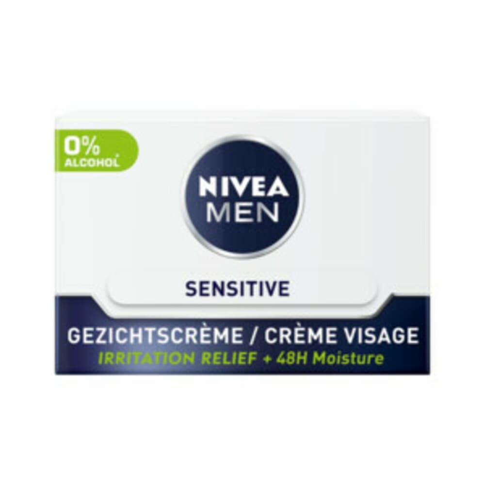 3x NIVEA Men Sensitive Crème 50 ml