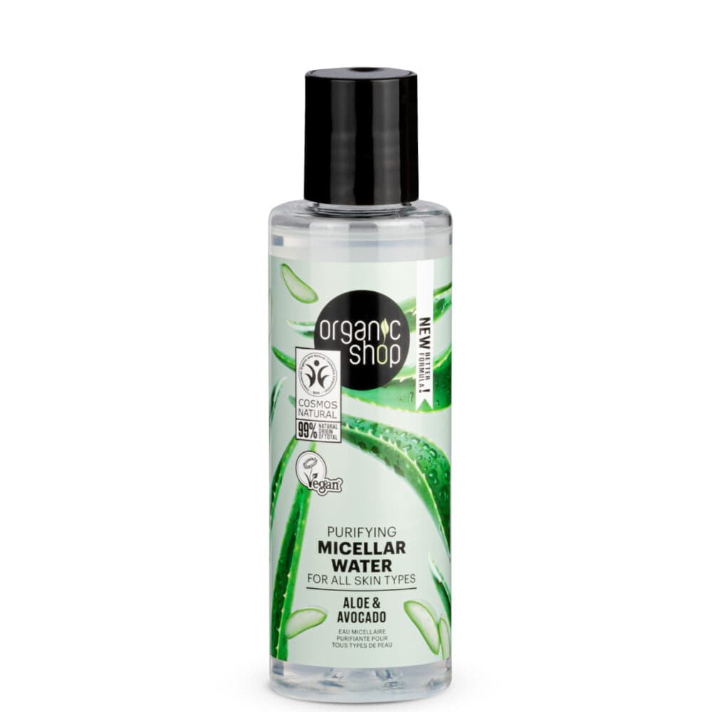 Organic Shop Micellar Water Avocado and Aloe 150 ml