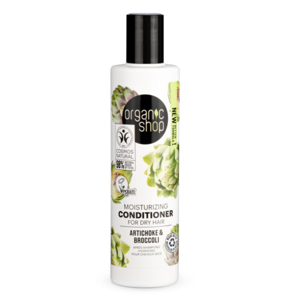 3x Organic Shop Conditioner Artichoke&Broccoli 280 ml