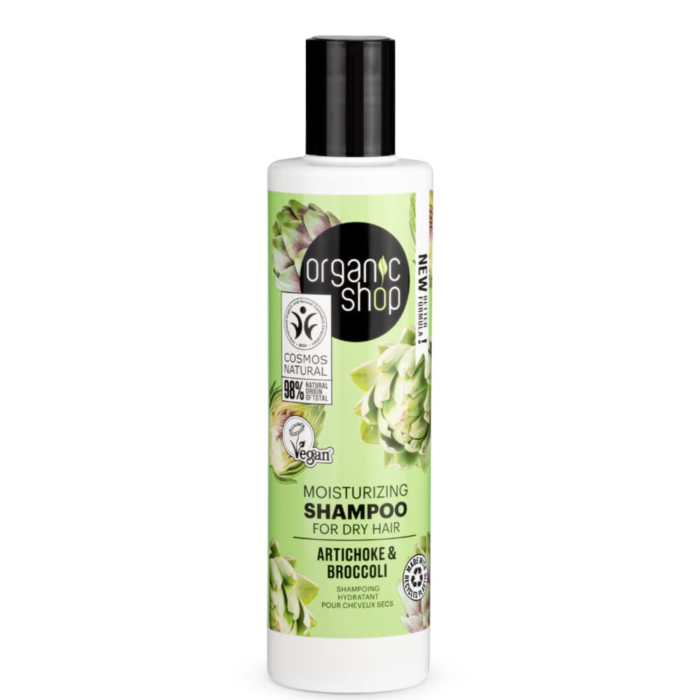 Organic Shop Shampoo Artichoke and Broccoli 280 ml
